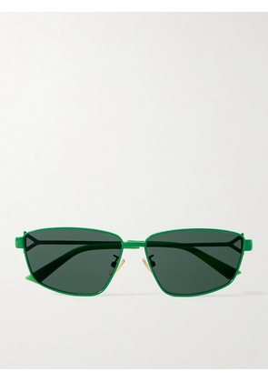 Bottega Veneta - D-Frame Metal Sunglasses - Men - Green