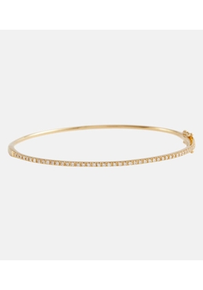 Shay Jewelry Single Row 18kt yellow gold bracelet with diamonds