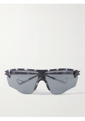 DISTRICT VISION - Junya Racer Mosaic D-Frame Polycarbonate Sunglasses - Men - Black