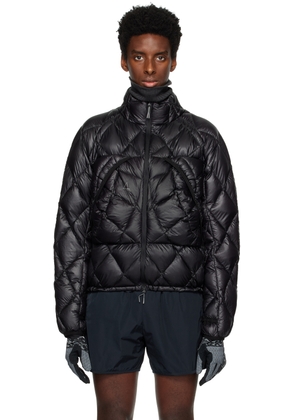 ROA Black Quilted Down Jacket