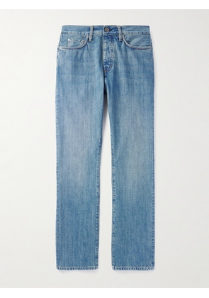 Mr P. - Straight-Leg Organic Selvedge Jeans - Men - Blue - 28