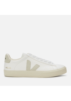 Veja Men's Campo Chrome Free Leather Trainers - Extra White/Natural - UK 7