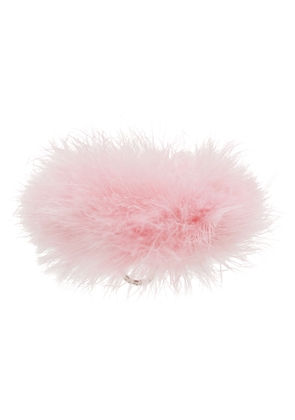 HUGO KREIT Pink Fuzzy Ball Ring