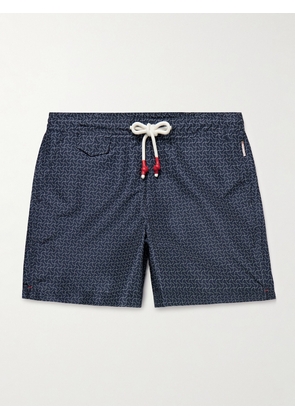 Orlebar Brown - Standard Sewn Straight-Leg Mid-Length Printed Ripstop Swim Shorts - Men - Blue - UK/US 28