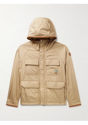 Moncler Grenoble - Rutor Logo-Appliquéd Padded Ripstop Field Jacket - Men - Neutrals - 1