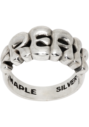MAPLE Silver 'Freak' Ring