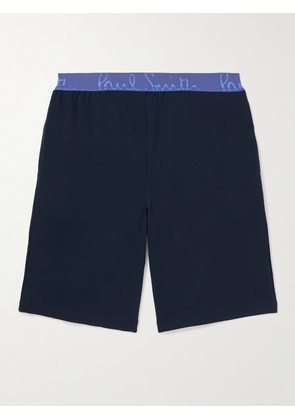 Paul Smith - Straight-Leg Cotton and Modal-Blend Jersey Pyjama Shorts - Men - Blue - S