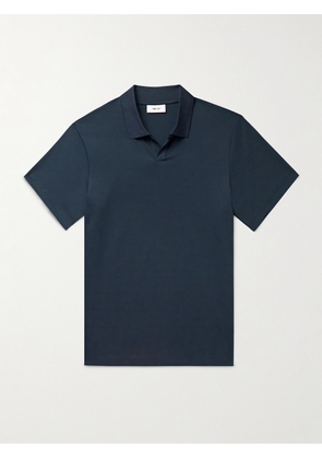 NN07 - Paul 3525 Slim-Fit Organic Cotton Polo Shirt - Men - Blue - S