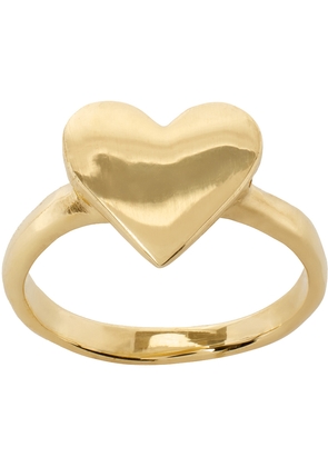 Mondo Mondo Gold Heart Ring