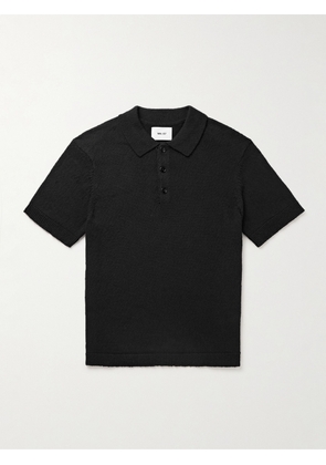 NN07 - Randy 6558 Cotton-Blend Polo Shirt - Men - Black - S