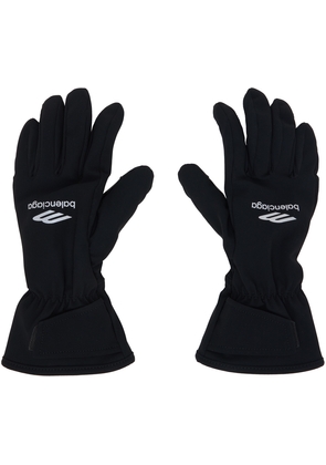 Balenciaga Black Skiwear GL Ski Gloves