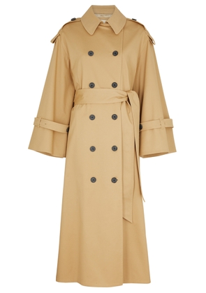 BY Malene Birger Alanis Stretch-cotton Trench Coat - Beige - 14