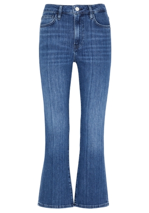 Frame Le Crop Mini Boot Jeans - Dark Blue - 24 (W24 / UK6 / XS)