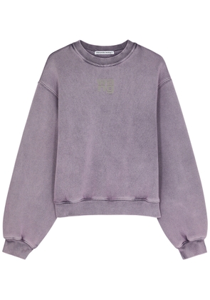Alexanderwang. t Logo Jersey Sweatshirt - Lilac - M (UK12 / M)