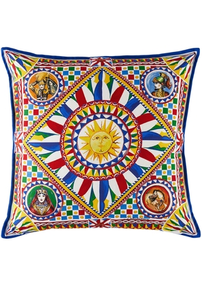 Dolce & Gabbana Multicolor Small Carretto Sun Cushion