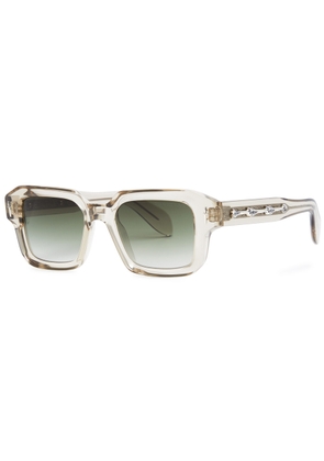 The Great Frog X Cutler & Gross Square-frame Sunglasses - Grey
