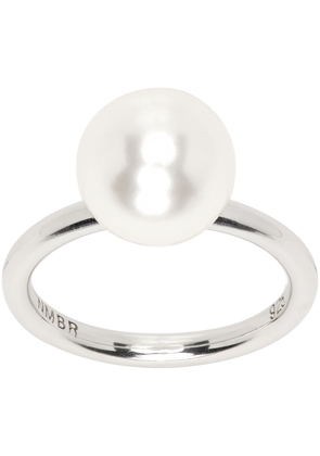 Numbering Silver #9401 Pearl Ring