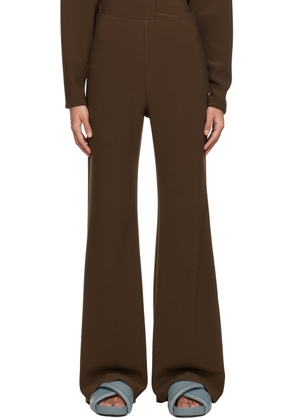 Birrot SSENSE Exclusive Brown Bootcut Trousers
