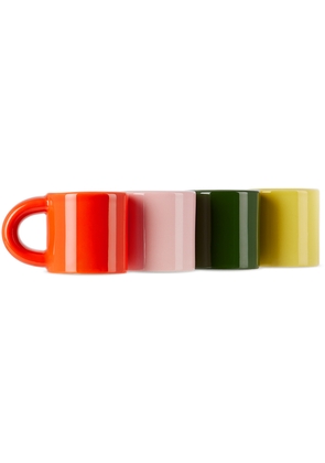 HEM Multicolor Bronto Espresso Cup Set, 4 pcs