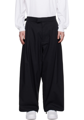 ACRONYM® Black Pleated Trousers