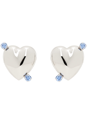 Justine Clenquet Silver Juno Earrings