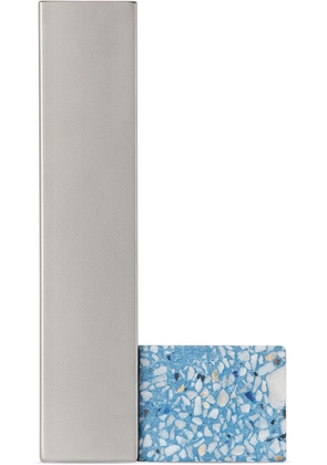 Tableau SSENSE Exclusive Blue Small Terrazzo Vase