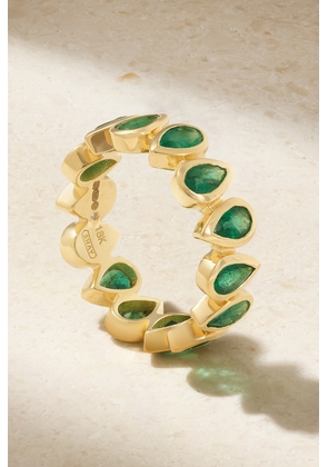 SHAY - 18-karat Gold Emerald Ring - 6,7