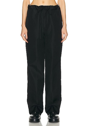 Maison Margiela Lounge Pant in Black - Black. Size 38 (also in 36, 40, 42).