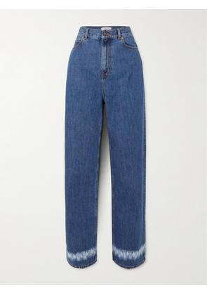 Valentino Garavani - Embellished Flared Jeans - Blue - 24,25,26,27,28,29,30,31,32