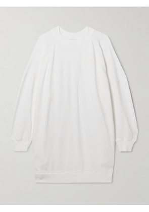 Isabel Marant - Tenery Embroidered Cotton-jersey Mini Dress - White - FR34,FR36,FR38,FR40,FR42,FR44