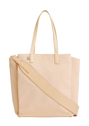 BEIS The Commuter Tote in Beige.