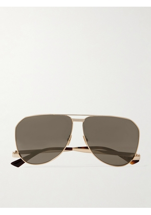 SAINT LAURENT Eyewear - Aviator-style Gold-tone Sunglasses - One size