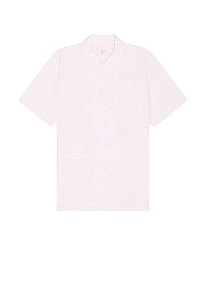 Engineered Garments Camp Shirt in Pink - Pink. Size L (also in M, S, XL/1X).