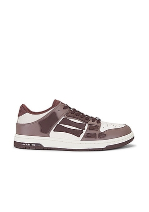 Amiri Skeleton Low in Brown - Brown. Size 41 (also in 40, 42, 43, 44, 45, 46).