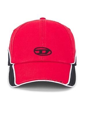 Diesel Dale Hat in Formula Red - Red. Size 1 (also in ).