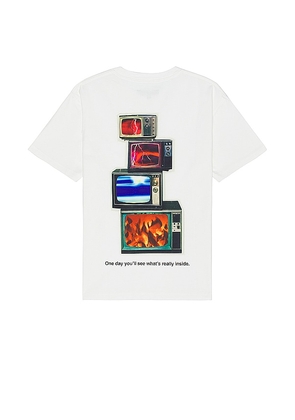 Pleasures Appreciation Heavyweight T-Shirt in White. Size M, S.