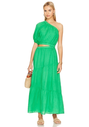 Velvet by Graham & Spencer Giselle Dress in Green. Size S.