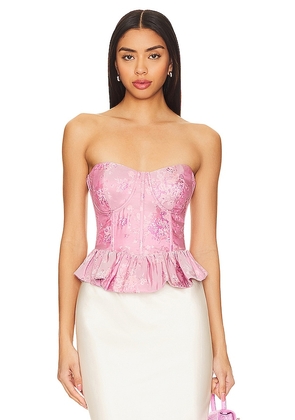 V. Chapman Catania Corset in Pink. Size 10, 2, 4, 6, 8.