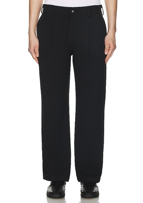 WAO Double Pleated Trousers in Black. Size 28, 36.