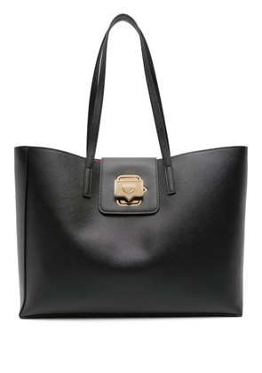 Chiara Ferragni Eyelike shopping tote bag - Black
