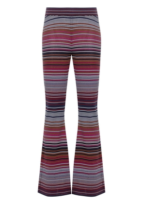 Missoni striped flared trousers - Blue
