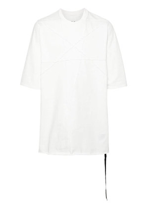 Rick Owens DRKSHDW star-embroidery cotton sweatshirt - White
