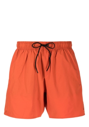 BOSS Iconic logo-print swim shorts - Orange