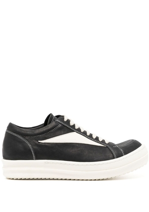 Rick Owens Lido leather sneakers - Black
