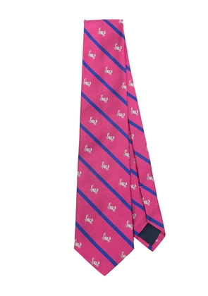 Polo Ralph Lauren striped silk tie - Pink