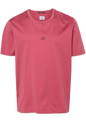 C.P. Company logo-printed cotton T-shirt - Pink