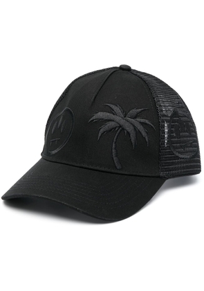 BARROW palm tree-patch trucker hat - Black