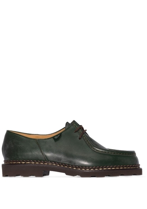 Paraboot Michael Lisse leather lace-up shoes - Green