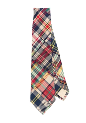 Polo Ralph Lauren check-pattern cotton tie - Red