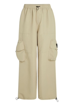 Karl Lagerfeld Jeans wide-leg cargo trousers - Neutrals